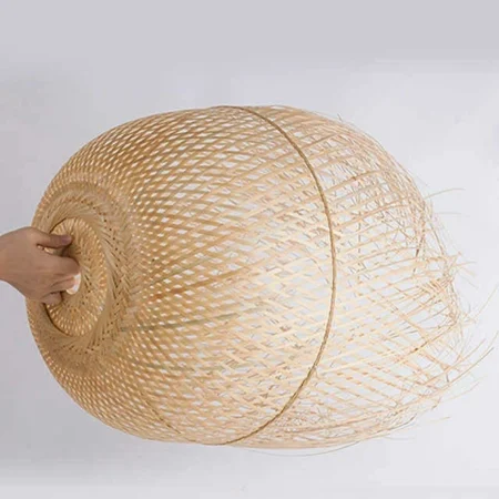 Boho Bamboo Pendant Light 1